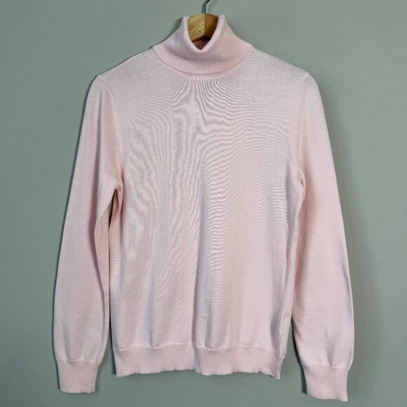 NWOT Lauren Ralph Lauren Knit Turtleneck Sweater Pullover Women's Small Pink - Picture 4 of 12